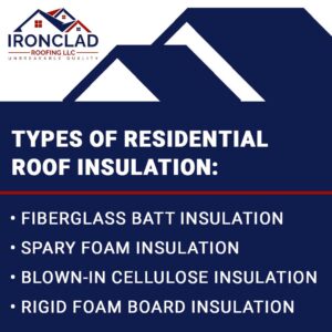 types of roof insulation