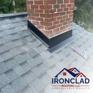 roof with chimney