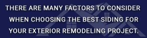 many factors to consider