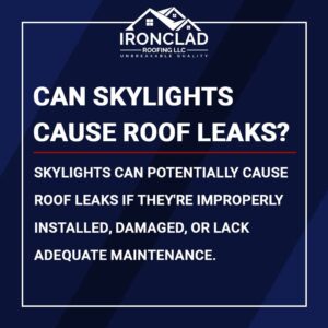 skylights and roof leaks